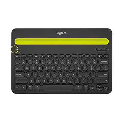 Teclado sem fio Logitech K480 com Suporte Integrado para Smartphone e Tablet, Conexão Bluetooth