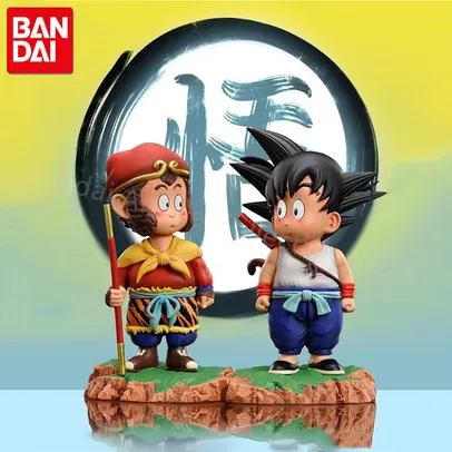 Action Figures Dragon Ball - Rei Macaco e Son Goku