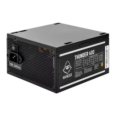 FONTE MANCER THUNDER 600W, 80 PLUS BRONZE