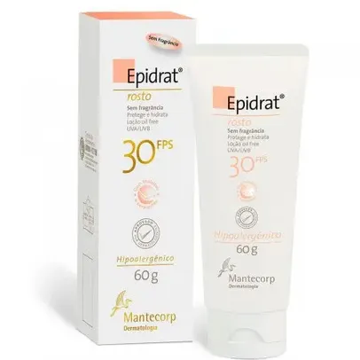 Hidratante Facial Epidrat Rosto Mantecorp FPS 30 60g