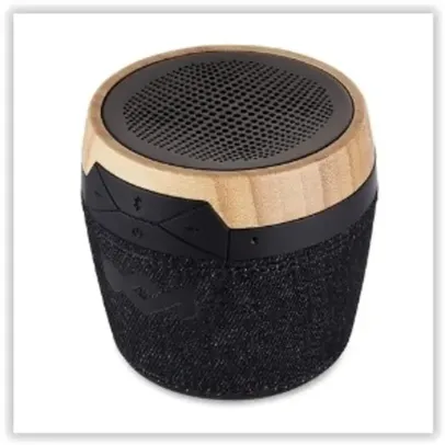 Caixa de Som Portátil House Of Marley Chant Mini, Bluetooth, 3W, USB-C, Preto - FKAM00000800FGR