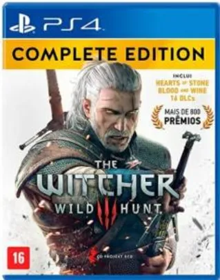 The Witcher III Wild Hunt: Edição Completa - PS4 - R$99,99