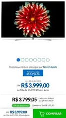 Smart TV OLed LG 55 4K OLED55B7P | R$3799