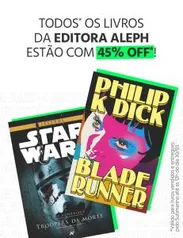 Todos os livros da Editora Aleph com 45%OFF*