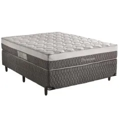 Cama Box Casal Biflex + Colchão Casal Biflex Premium com Euro Pillow R$ 779