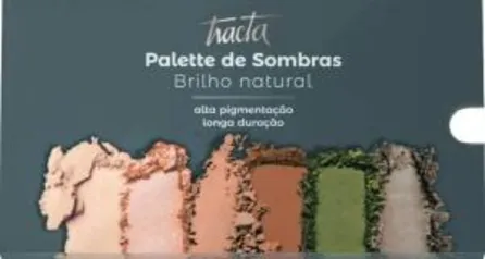 Paleta Sombras Sexteto Brilho Nat., Tracta | R$20