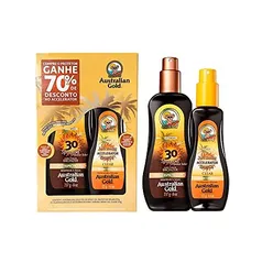 Promopack FPS 30 237ml + Acelerador 125ml (70%), Australian Gold