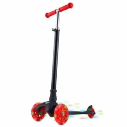 Patinete Infantil até 40 kg Multilaser 3 Rodas com LED ES112