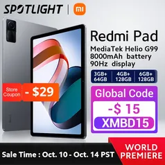 Xiaomi Redmi Pad Mi Tablet 64GB/128GB MediaTek