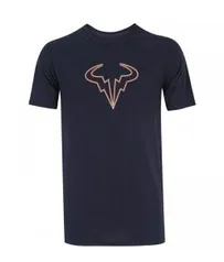 Camiseta Nike Rafa Dry SL Cinza Escuro- Masculina