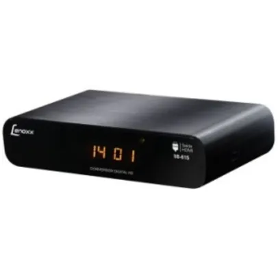 Conversor Digital com Função Gravação, Saída HDMI, Conexão USB e MP3 - SB615 - Lenoxx por R$89,90