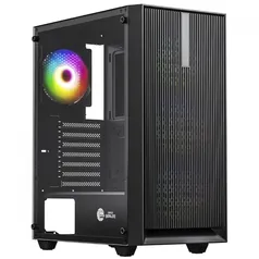 Gabinete Gamer Ninja Air X, Vidro Temperado, Com 4 Fans