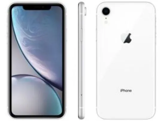 [APP] Apple iPhone XR (64 GB, Branco e Preto)