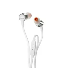 Fone de Ouvido JBL T210 Gry - Prata - R$42