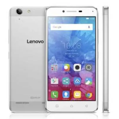[Ponto Frio] Smartphone Lenovo Vibe K5 Prata com 16GB, Tela 5", Câmera 13MP, 4G, Dual Chip, Android 5.1 e Processador Qualcomm Octa-Core por R$ 967