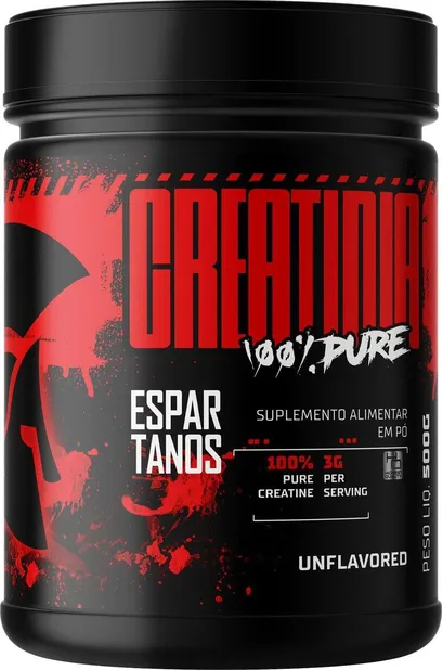 Foto do produto Creatina 100% Pura 500g - Espartanos