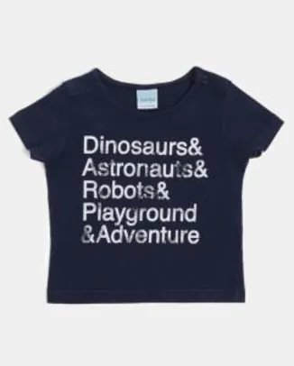 Camiseta Infantil Dinosaurs | R$10