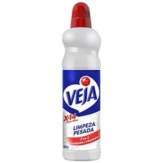 [R$4,74 REC / +POR-] Limpador Veja X14 Limpeza Pesada 2Em1 Cloro Ativo - 500 Ml