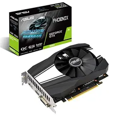 Placa de Video GeForce, Asus, PH-GTX1660-O6G, Phoenix 6GB DDR5 | R$1.616