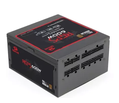 Fonte de alimentação para PC Redragon RPGS GC-PS003 600W  black 100V/240V