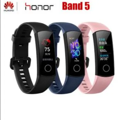 Smartwatch Huawei Honor Band 5 Versão Global R$159