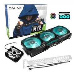 Placa de Vídeo Galax NVIDIA GeForce RTX 3080 Serious Gaming, 10GB, LHR