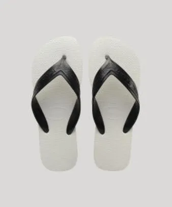 [2 por R$28] Chinelo Masculino Havaianas Top Max Branco | R$ 28