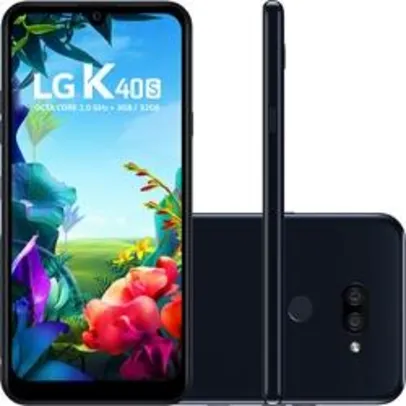 [R$715 AME] Smartphone LG K40s 32GB | R$729