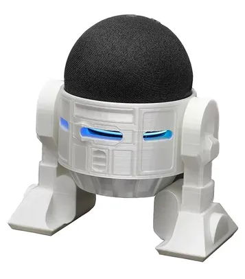 Suporte Para Alexa Echo Dot 5 De Mesa - R2-D2 Star Wars