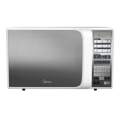 Forno de Micro-ondas Midea Branco Espelhado - 31 Litros | R$369