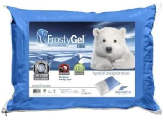 Travesseiro Fibrasca - FrostyGel - R$30