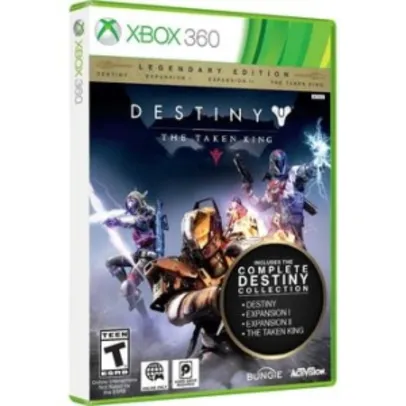 Destiny The Taken King - Edição Lendária Xbox 360 - R$  69,95