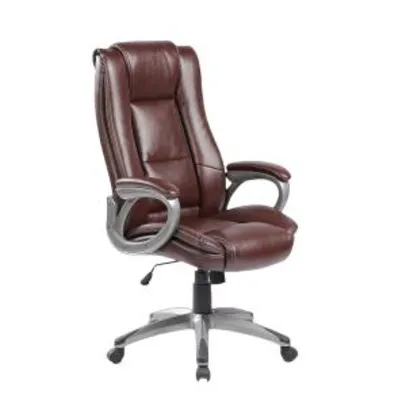 Cadeira para Escritório em Aço Carrefour Home Marrom - R$359