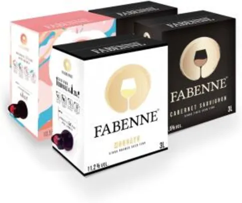 Fabenne Kit 4 Unidades | R$ 255