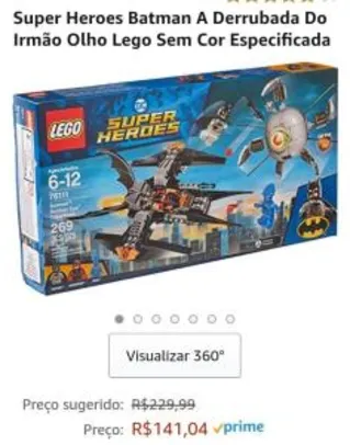 (Prime)Lego super heroes Batman a derrubada do olho cego(269 pcs)