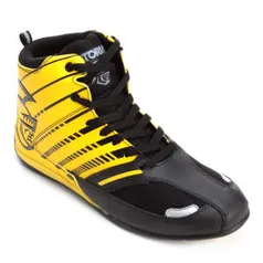 Tênis Pretorian Striker Masculino - Preto e Amarelo | R$80