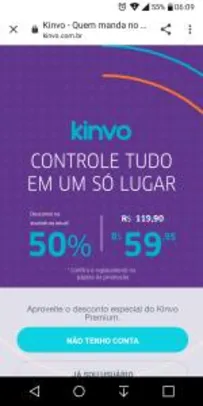 Kinvo Premium - R$5,00/mês