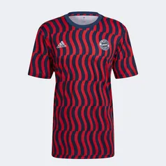 Camisa Bayern de Munique 22/23 Pré Jogo Masculina - Adidas