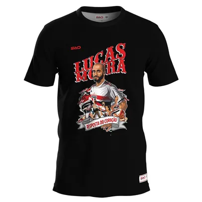 Pre-Venda Camiseta São Paulo 23/24 s/n° Lucas Moura Torcedor Masculina