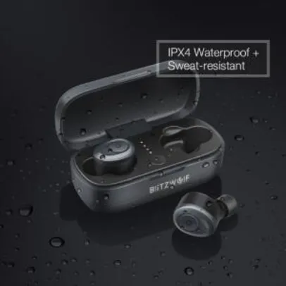 Fone De Ouvido BlitzWorlf BW-FYE4 True Wireless Stereo Earphone bluetooth 5.0 Mini Headphone With Charging Box