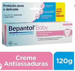 [PRIME/Rec] Bepantol Baby Creme Preventivo de Assaduras 120g | R$30