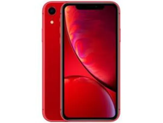 iPhone XR Apple 64GB (PRODUCT)RED 6,1” | R$3068