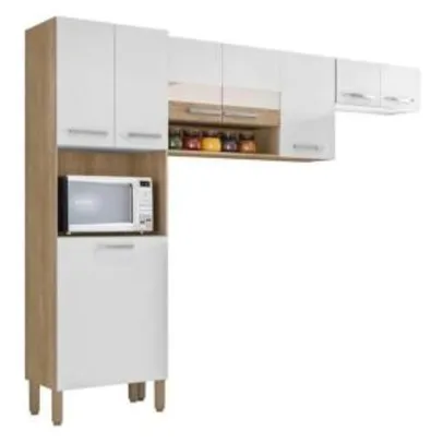 Cozinha Compacta Kit’s Paraná Turim com 8 Portas | R$449