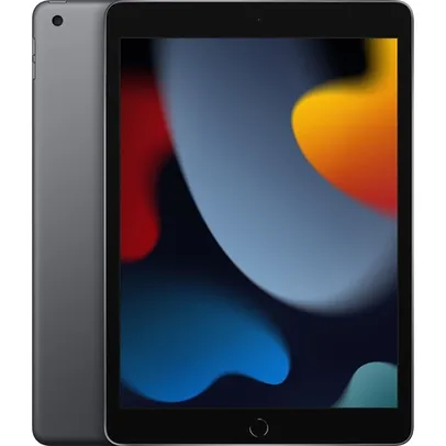 [AME R$ 2463] Apple iPad (9ª geração) A13 Bionic (10,2", Wi-Fi, 64GB) - Cinza-espacial