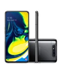 SMARTPHONE SAMSUNG A805F GALAXY A80 128GB PRETO R$ 1329