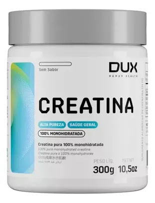 Creatina Monohidratada 100% Pote 300g - Dux Human Health