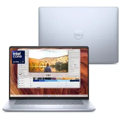 Notebook Dell Inspiron Plus I16-U7155H-A10 16" QHD+ Intel® Core™ Ultra 7 155H 16GB 1TB SSD RTX4050 Windows 11 Prata Gelo