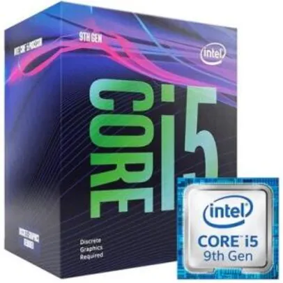 Processador Intel Core i5-9400F Coffee Lake, Cache 9MB, 2.9GHz (4.1GHz Max Turbo), LGA 1151