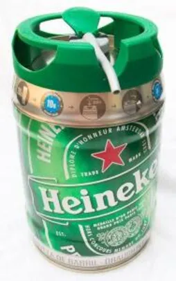 [Cartão Carrefour] Cerveja Heineken Premium Lager 5L - R$48