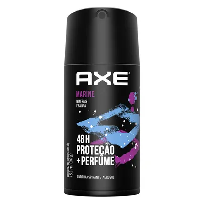 [Regional] Antitranspirante Aerossol Marine Minerais e Sálvia 48h Proteção Axe 152 ml